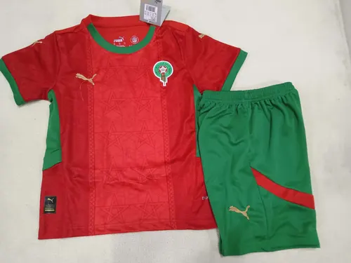 2024/2025 Morocco National Team Home Football Shirt  Kids Size