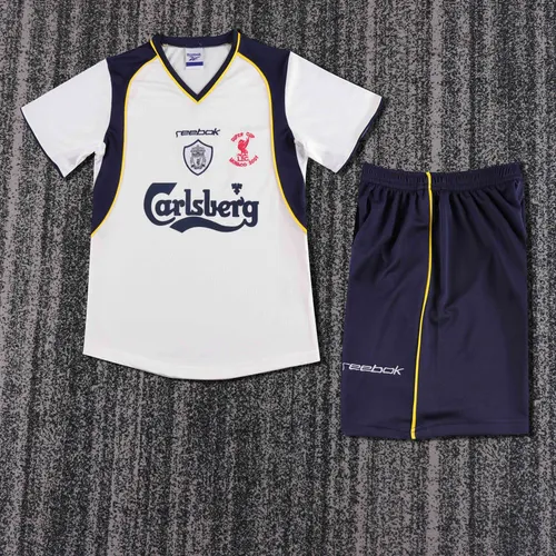 2001-2002 Retro Liverpool Away Football Jersey  Kids Size — view 1