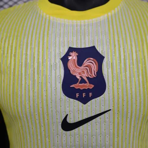 2025-2026 Player Version France Goalkeeper Soccer Jersey  — view 4