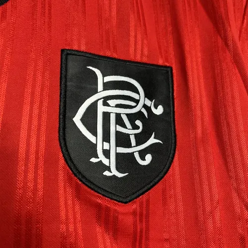 1995/1996 Retro Rangers Auswärts-Fußballtrikot  — view 7