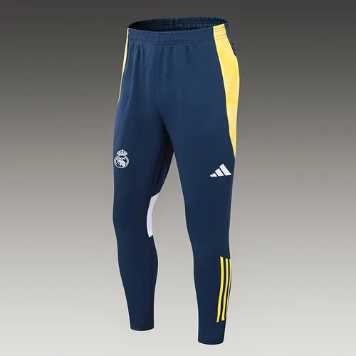 2024/2025 Real Madrid Half-Pull Training Suit Royal Blue Football Shirt  Set — view 5