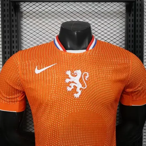 Versión Jugador Camiseta de Fútbol Local 2025 de la Selección de Países Bajos AAA calidad fan — view 3