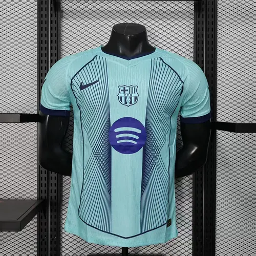 2025/2026 قميص برشلونة نسخة اللاعب إصدار خاص رقم 27 جودة تايلاندية