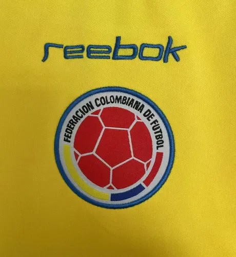 Maillot de football rétro domicile Colombie 2001 lande — view 4