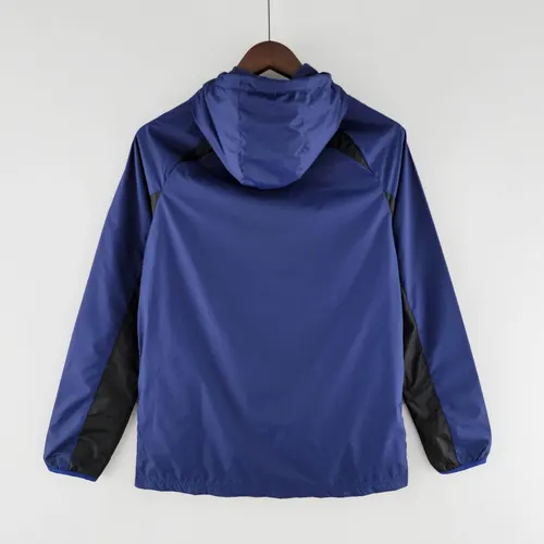 Chaqueta Cortavientos Chelsea 2022 Azul Negro — view 2