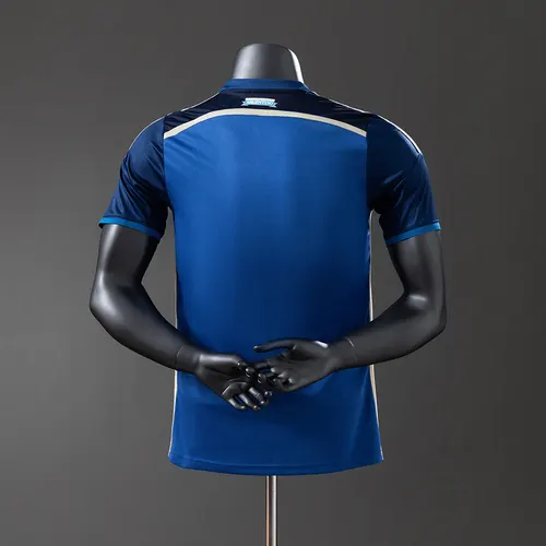 2014 Retro Versión Jugador Argentina Selección Nacional Visitante Camiseta — view 2