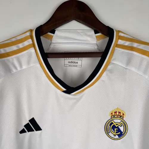 2023/2024 Long Sleeve Real Madrid Home Football Shirt  — view 2