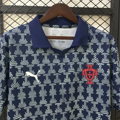 2025 Portugal Camiseta de Entrenamiento Verde AAA Grado Fan — view 6