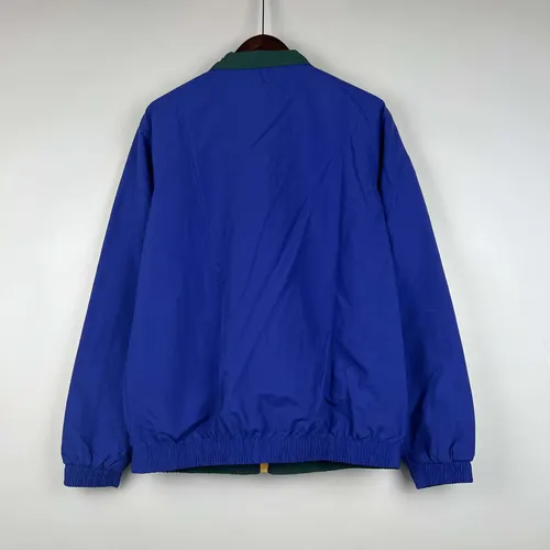 2023/2024 Manchester United Coupe-Vent Réversible (Bleu-Vert) Maillot de Foot  — view 3