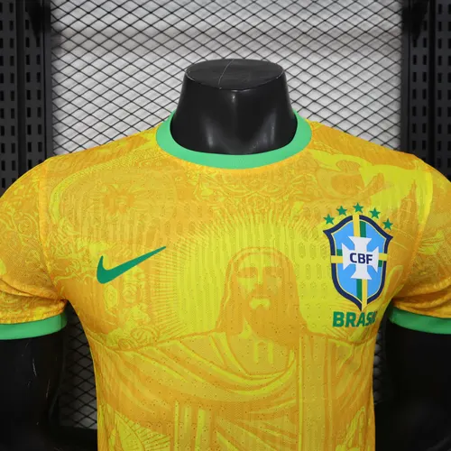 2025/2026 Player Version Brazil Special Edition 04 Football Jersey  — view 3