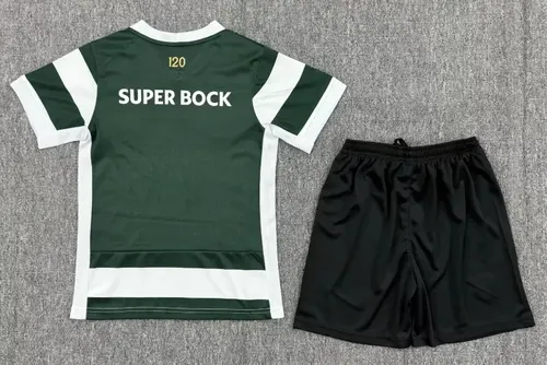 Maillot de football domicile Sporting Lisbonne 2026/2027 landaise  Taille enfant — view 2