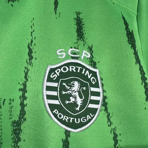 2024/2025 Sporting Lissabon Drittes Auswärts Fußballtrikot  Kindergröße — view 5