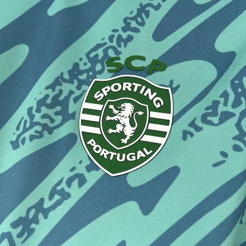 2025/2026 Sporting Lisboa Edição Especial Azul Camisa de Futebol  — view 5
