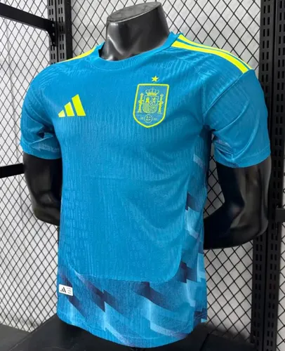 2026 Versión Jugador Spain National Team Goalkeeper Football Jersey   — view 3