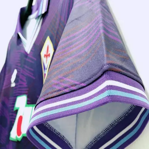 1992/1993 Retro Fiorentina Home Soccer Jersey  — view 4
