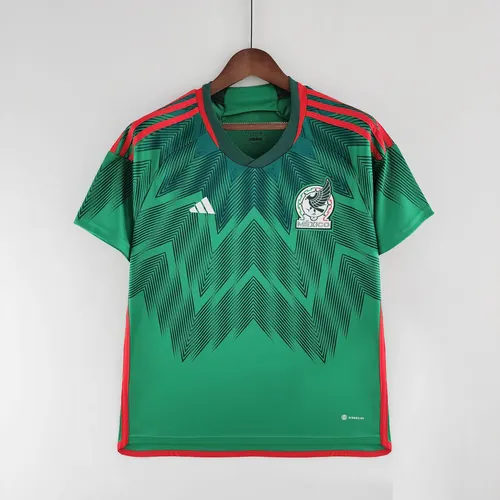 2022 FIFA World Cup Mexico Home Soccer Jersey — view 1