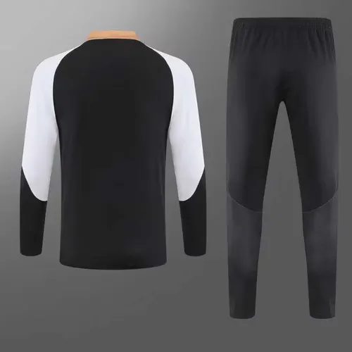 2023/2024 Chelsea Half-Pull Training Suit Black Football Shirt  Set — view 2