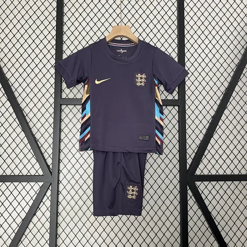 Camisa de Futebol Fora Inglaterra 2024 AAA qualidade fã Tamanho Infantil — view 1