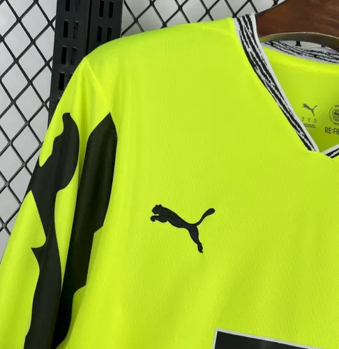 2025/2026 Manches longues Dortmund Pré-match Entraînement Maillot de football  landaise — view 4