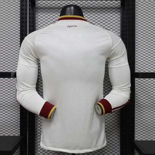 2026 Version Joueur Maillot Extérieur Manches Longues Équipe Nationale Espagne AAA qualité fan — view 2