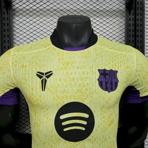 2025/26 نسخة اللاعب برشلونة خارج الأرض سلسلة مامبا كوبي براينت إصدار مشترك قميص كرة قدم جودة تايلاندية — view 3