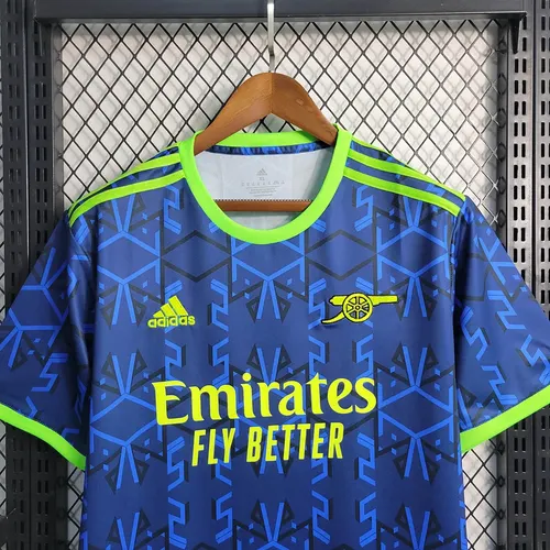 2023/2024 Arsenal Sonderedition Blau Fußballtrikot — view 4
