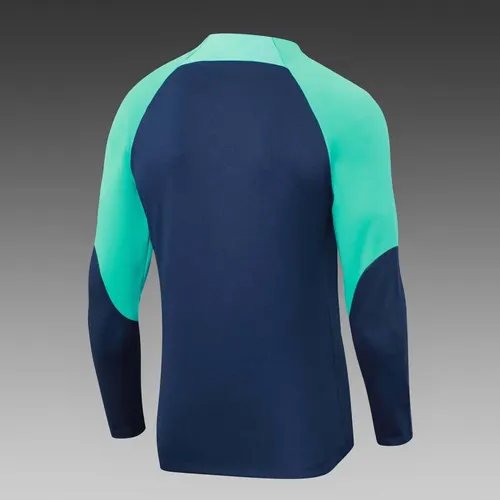 2023/2024 Barcelona Media Cremallera Chándal Azul Real Camiseta Set — view 4