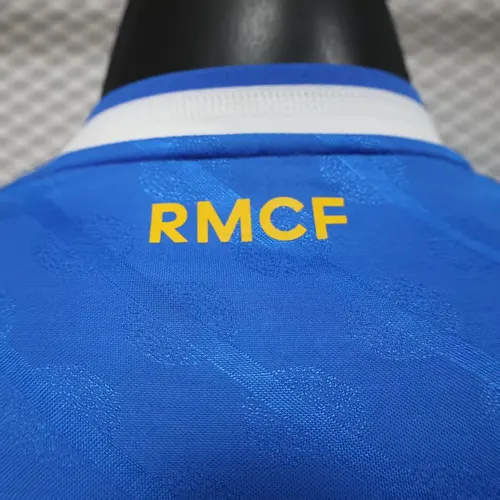 2025/2026 Manga Larga Versión Jugador Camiseta de Fútbol Tercera Visitante del Real Madrid  — view 8