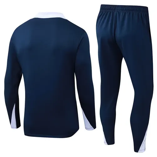 2025/2026 Inter Milán Media Cremallera Chándal Entrenamiento Azul Real Camiseta Fútbol  Set — view 2