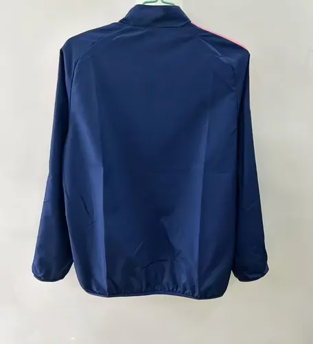 2025/2026 Barcelona Chaqueta Cortavientos Doble Cara Amarilla y Azul Camiseta de Fútbol   — view 8