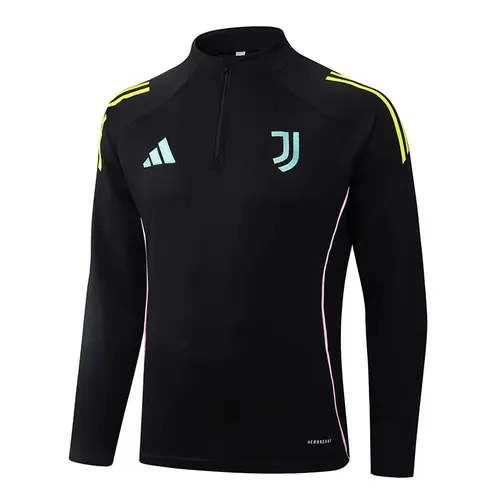 Ensemble Survêtement Mi-Tige Juventus Noir 2025/2026  — view 3