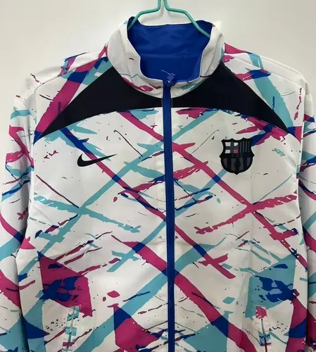 2025/2026 Camisa Corta-Vento Reversível do Barcelona  01 — view 4