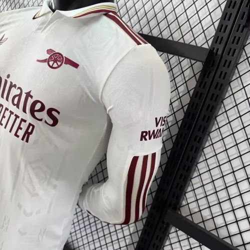2025/2026 Langarm Spielerversion Arsenal Third Auswärts Fußballtrikot  — view 8