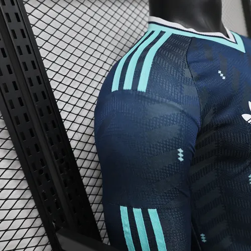 Camisa de Futebol Manga Longa Fora Alemanha 2026 Versão Jogador AAA qualidade fã — view 6
