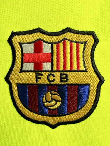 2005/2006 Camiseta de Fútbol Visitante Retro Barcelona Manga Larga  — view 7