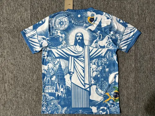 2025/2026 Brazil goddess Blue Football Jersey  — view 2