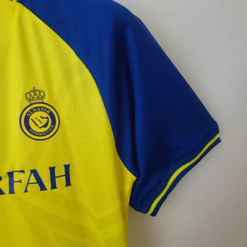 2022/2023 Al-Nassr Camisa de Futebol Casa — view 8