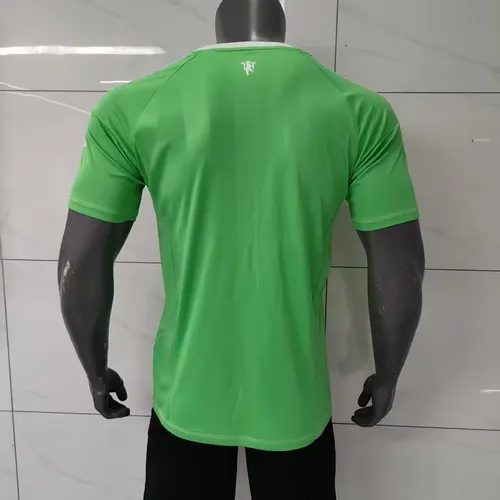 2025/2026 Player Version Manchester United Training Clothes Green Football Shirt  — view 2