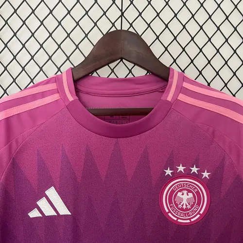 Camisa de Futebol Alemanha Fora 2024   — view 3