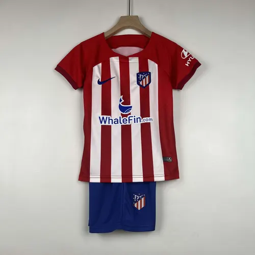 2023/2024 Camiseta de Fútbol Atletico Madrid Local Calidad Thai Talla Infantil — view 1