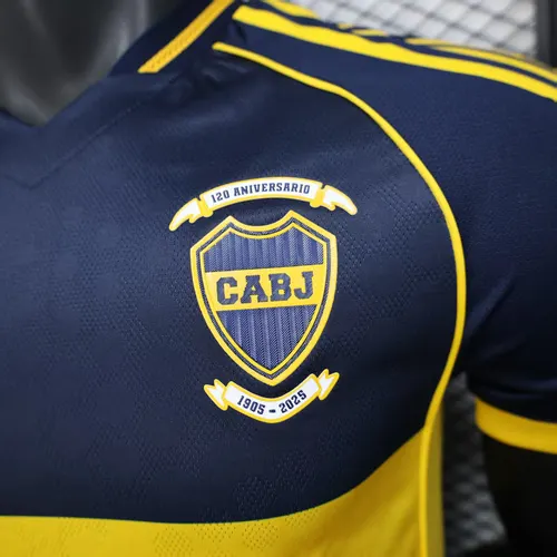 Maillot de Foot Domicile Boca Juniors Version Joueur 2025/2026  — view 5