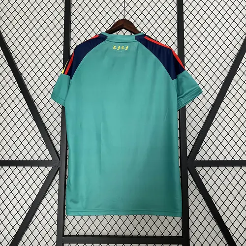2010 Retro España Portero Verde Camiseta de Fútbol — view 2