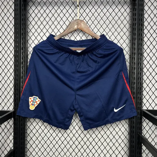 2024 Kroatien Nationalmannschaft Auswärts-Shorts AAA Fan-Qualität