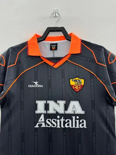 1999/2000 Retro Roma Auswärts Trikot  — view 3