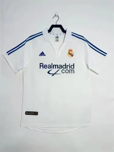 2001/2002 Retro Real Madrid Heim Fußballtrikot