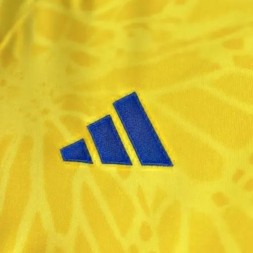 2026 Langarm Kolumbien Nationalmannschaft Heim-Fußballtrikot AAA Fan-Qualität — view 3