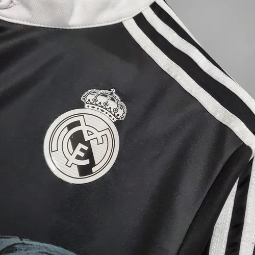 قميص ريال مدريد الرجعي الثالث خارج الأرض طويل الأكمام لموسم 2014/2015 — view 5