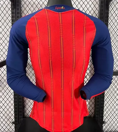 2026 Langarm Spielerversion Spanien Heimtrikot  — view 2