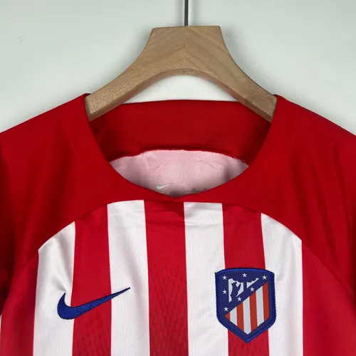 2023/2024 Camiseta de Fútbol Atletico Madrid Local Calidad Thai Talla Infantil — view 3