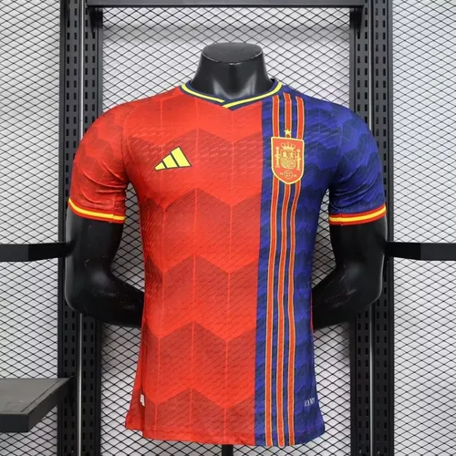 2025/2026 Player Version Spain Home Football Jersey 